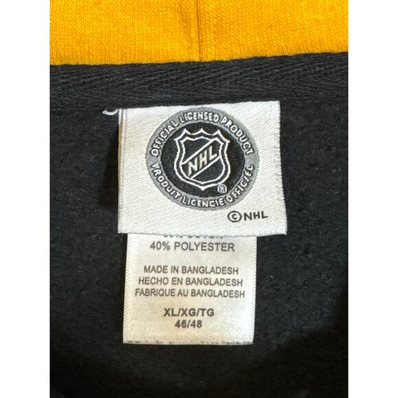 NHL XL Boston Bruins Hockey Pullover Hoodie Heavy Weight - Picture 4 of 5